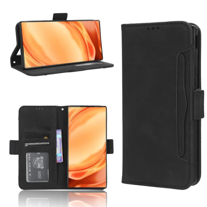 Funda de piel para teléfono con textura de piel de becerro y ranuras para tarjetas, For Huawei P60 Art, For Huawei P60 / P60 Pro, For Huawei Enjoy 60 4G, For Huawei Maimang 20, For Blackview A85, For Nokia C22, For Nokia C32 4G, For Nokia C12          ...