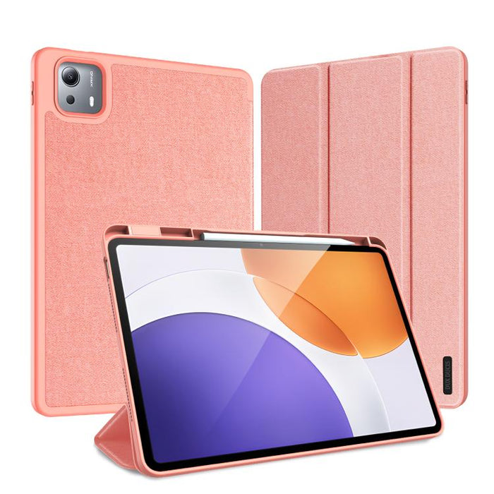 DUX DUCIS Domo Series Estuche de tableta de cuero con tapa magnética, For Redmi Pad 2 SE 9.7 inch 2026, For Xiaomi Pad 8 / 8 Pro / 7 / 7 Pro, For Xiaomi Pad 7S Pro 12.5, For Xiaomi Redmi Pad 2, For Xiaomi Redmi Pad SE 4G, For Xiaomi Redmi Pad SE       ...