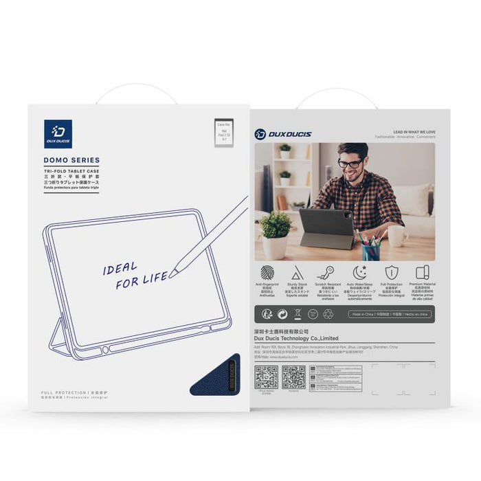 DUX DUCIS Domo Series Estuche de tableta de cuero con tapa magnética, For Redmi Pad 2 SE 9.7 inch 2026, For Xiaomi Pad 8 / 8 Pro / 7 / 7 Pro, For Xiaomi Pad 7S Pro 12.5, For Xiaomi Redmi Pad 2, For Xiaomi Redmi Pad SE 4G, For Xiaomi Redmi Pad SE       ...