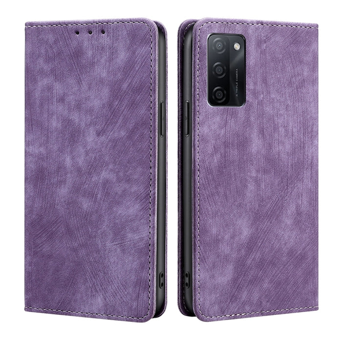 Estuche para teléfono de cuero magnético con cepillo antirrobo RFID, For vivo iQOO Z7x, For OPPO A55S 5G, For Realme GT Neo5 SE, For Xiaomi Redmi Note 12 Turbo, For Kyocera Digno SX3-KYG02, For Nokia C12, For Nokia C22, For Nokia C32                   ...