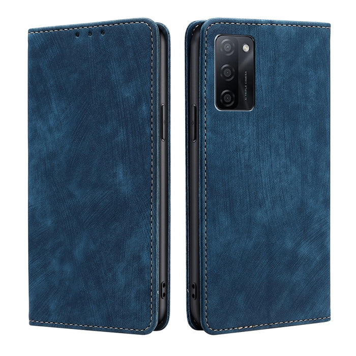 Estuche para teléfono de cuero magnético con cepillo antirrobo RFID, For vivo iQOO Z7x, For OPPO A55S 5G, For Realme GT Neo5 SE, For Xiaomi Redmi Note 12 Turbo, For Kyocera Digno SX3-KYG02, For Nokia C12, For Nokia C22, For Nokia C32                   ...