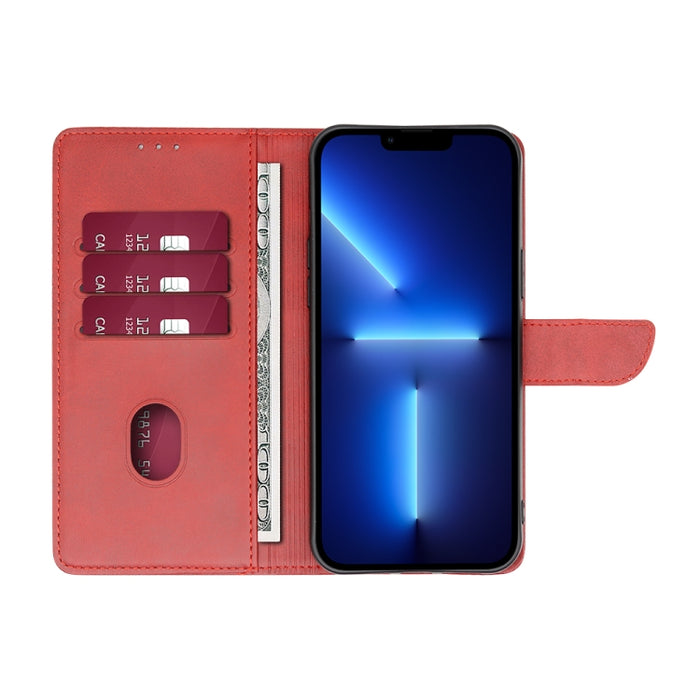 Estuche para teléfono de cuero con tapa y hebilla con textura de becerro, For vivo iQOO Z7x, For OPPO A55S 5G, For Realme GT Neo5 SE, For Xiaomi Redmi Note 12 Turbo, For Kyocera Digno SX3-KYG02, For Nokia C12, For Nokia C22, For Nokia C32              ...