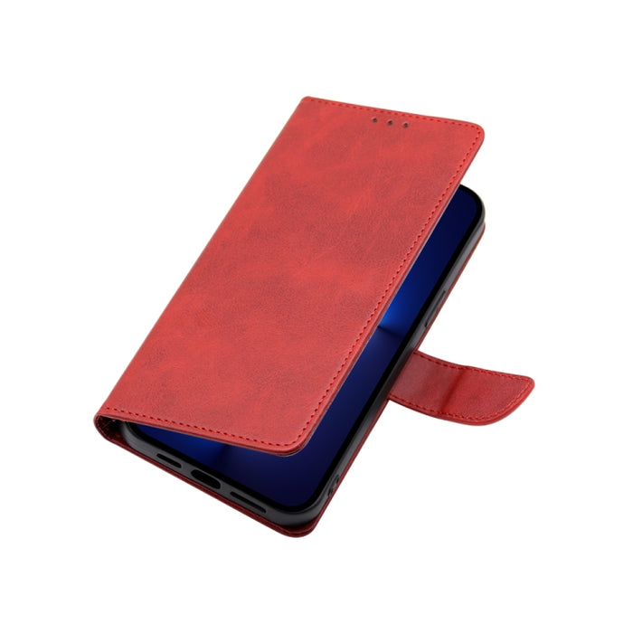 Estuche para teléfono de cuero con tapa y hebilla con textura de becerro, For vivo iQOO Z7x, For OPPO A55S 5G, For Realme GT Neo5 SE, For Xiaomi Redmi Note 12 Turbo, For Kyocera Digno SX3-KYG02, For Nokia C12, For Nokia C22, For Nokia C32              ...