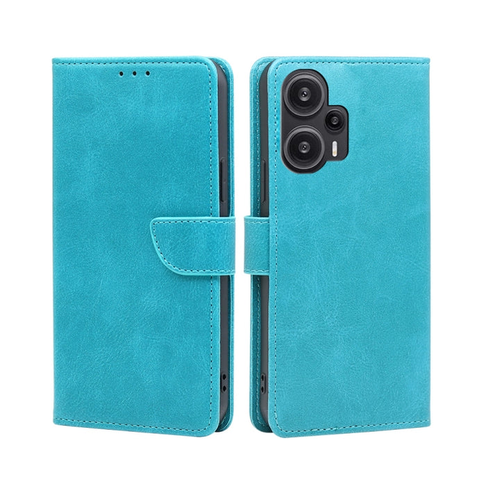 Estuche para teléfono de cuero con tapa y hebilla con textura de becerro, For vivo iQOO Z7x, For OPPO A55S 5G, For Realme GT Neo5 SE, For Xiaomi Redmi Note 12 Turbo, For Kyocera Digno SX3-KYG02, For Nokia C12, For Nokia C22, For Nokia C32              ...