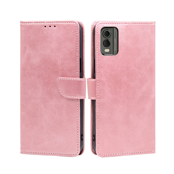Estuche para teléfono de cuero con tapa y hebilla con textura de becerro, For vivo iQOO Z7x, For OPPO A55S 5G, For Realme GT Neo5 SE, For Xiaomi Redmi Note 12 Turbo, For Kyocera Digno SX3-KYG02, For Nokia C12, For Nokia C22, For Nokia C32              ...
