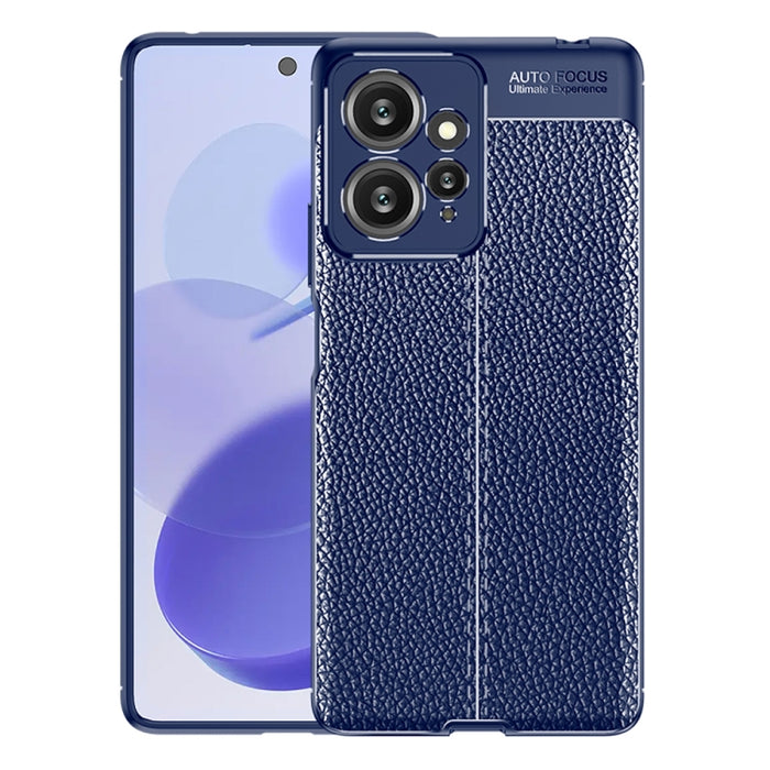 Funda de teléfono TPU a prueba de golpes con textura Litchi, For Xiaomi Redmi Note 12 4G Global, For Honor X50i 5G