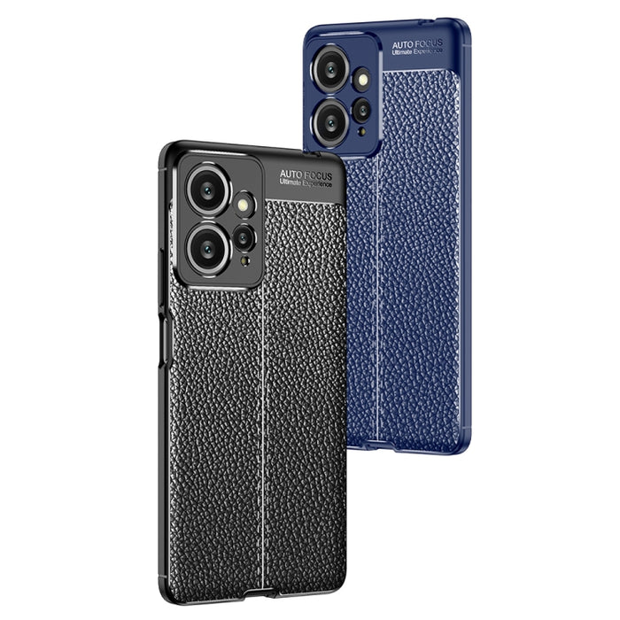 Funda de teléfono TPU a prueba de golpes con textura Litchi, For Xiaomi Redmi Note 12 4G Global, For Honor X50i 5G