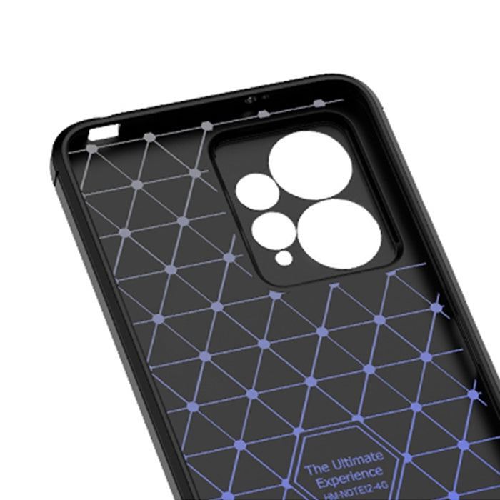 Funda de teléfono TPU a prueba de golpes con textura Litchi, For Xiaomi Redmi Note 12 4G Global, For Honor X50i 5G