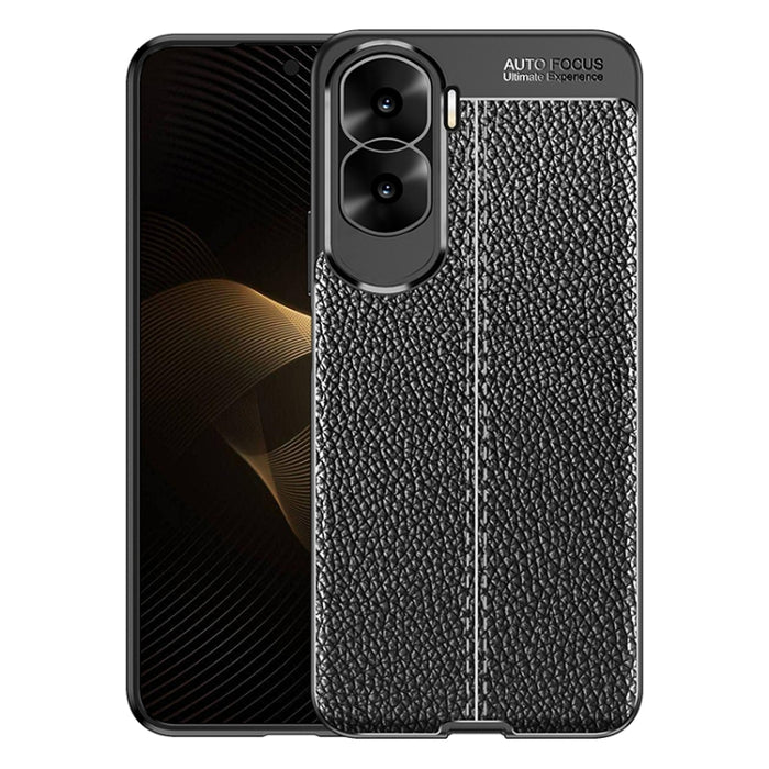 Funda de teléfono TPU a prueba de golpes con textura Litchi, For Xiaomi Redmi Note 12 4G Global, For Honor X50i 5G