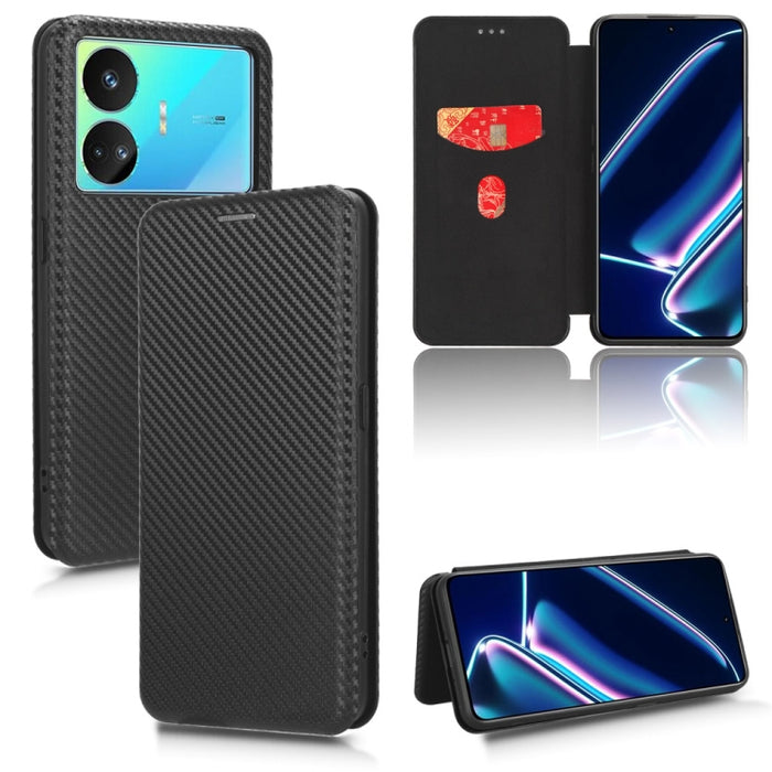 Funda de cuero con textura de fibra de carbono para teléfono, For Realme GT Neo5 SE, For DOOGEE X97 / X97 Pro, For ASUS ROG Phone 7, For Motorola Edge 40 Pro, For Nokia C22, For Samsung Galaxy F14, For Xiaomi 13 Ultra