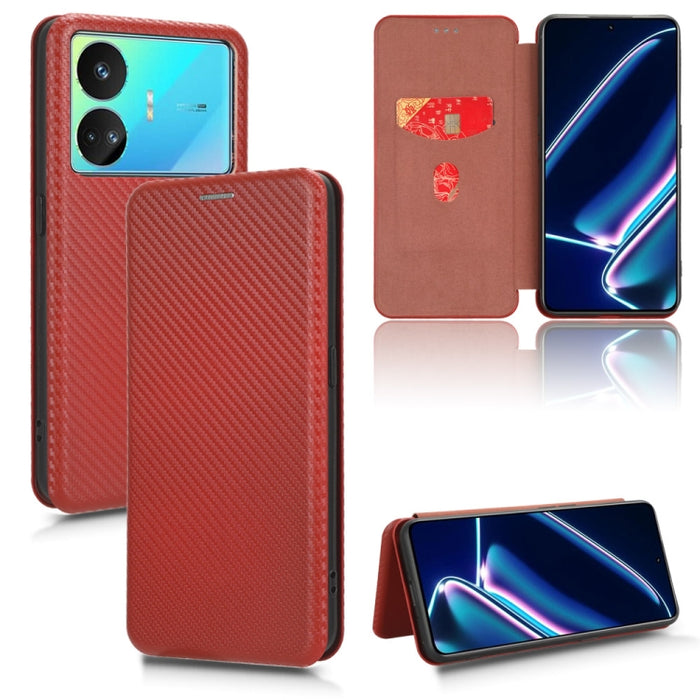 Funda de cuero con textura de fibra de carbono para teléfono, For Realme GT Neo5 SE, For DOOGEE X97 / X97 Pro, For ASUS ROG Phone 7, For Motorola Edge 40 Pro, For Nokia C22, For Samsung Galaxy F14, For Xiaomi 13 Ultra