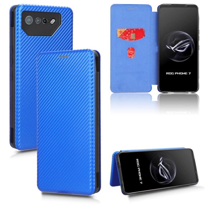Funda de cuero con textura de fibra de carbono para teléfono, For Realme GT Neo5 SE, For DOOGEE X97 / X97 Pro, For ASUS ROG Phone 7, For Motorola Edge 40 Pro, For Nokia C22, For Samsung Galaxy F14, For Xiaomi 13 Ultra