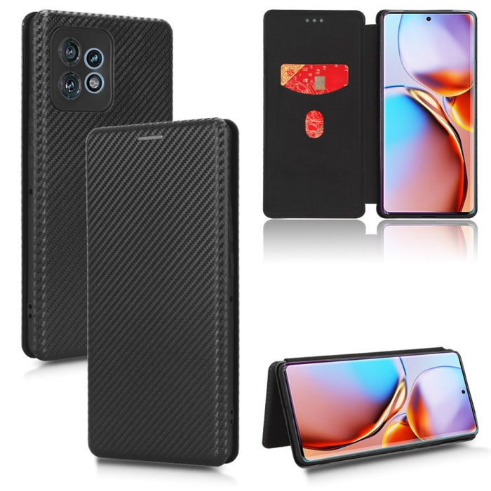 Funda de cuero con textura de fibra de carbono para teléfono, For Realme GT Neo5 SE, For DOOGEE X97 / X97 Pro, For ASUS ROG Phone 7, For Motorola Edge 40 Pro, For Nokia C22, For Samsung Galaxy F14, For Xiaomi 13 Ultra