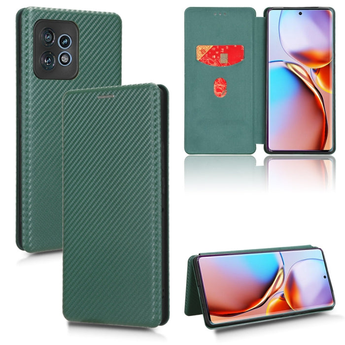Funda de cuero con textura de fibra de carbono para teléfono, For Realme GT Neo5 SE, For DOOGEE X97 / X97 Pro, For ASUS ROG Phone 7, For Motorola Edge 40 Pro, For Nokia C22, For Samsung Galaxy F14, For Xiaomi 13 Ultra