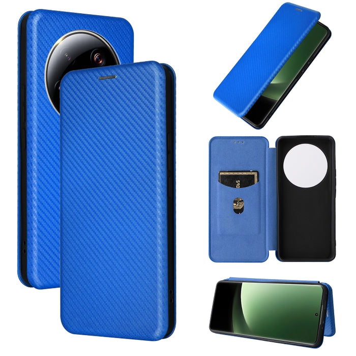Funda de cuero con textura de fibra de carbono para teléfono, For Realme GT Neo5 SE, For DOOGEE X97 / X97 Pro, For ASUS ROG Phone 7, For Motorola Edge 40 Pro, For Nokia C22, For Samsung Galaxy F14, For Xiaomi 13 Ultra