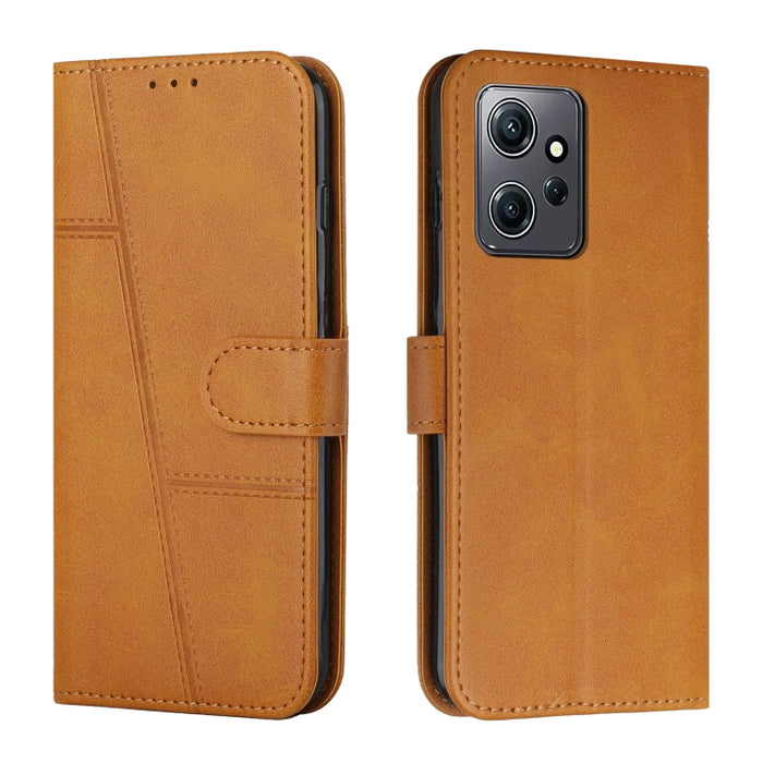 Estuche para teléfono de cuero con hebilla de textura de becerro cosido, For Samsung Galaxy A24 4G, For Samsung Galaxy M14 5G / F14 5G, For Google Pixel 7a, For Google Pixel 8, For Google Pixel 8 Pro, For Infinix Hot 30i, For Tecno Spark 10            ...