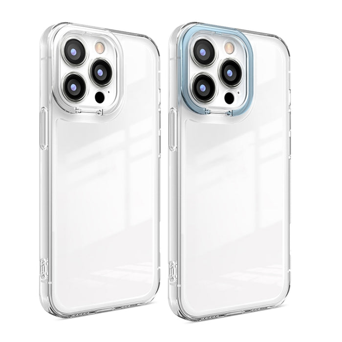 Estuche transparente para teléfono a prueba de golpes con soporte invisible, For iPhone XS Max, For iPhone XS / X, For iPhone XR, For iPhone 8 / 7, For iPhone 8 Plus / 7 Plus