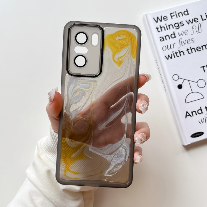 Caja del teléfono de TPU de galvanoplastia de pintura al óleo, For Xiaomi Redmi K60, For Xiaomi Redmi K50, For Xiaomi Redmi K50 Ultra, For Xiaomi Redmi K40, For Xiaomi Redmi K40 Pro, For Xiaomi Redmi K40 Gaming