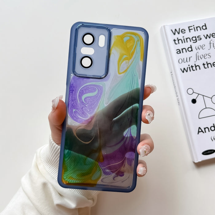 Caja del teléfono de TPU de galvanoplastia de pintura al óleo, For Xiaomi Redmi K60, For Xiaomi Redmi K50, For Xiaomi Redmi K50 Ultra, For Xiaomi Redmi K40, For Xiaomi Redmi K40 Pro, For Xiaomi Redmi K40 Gaming