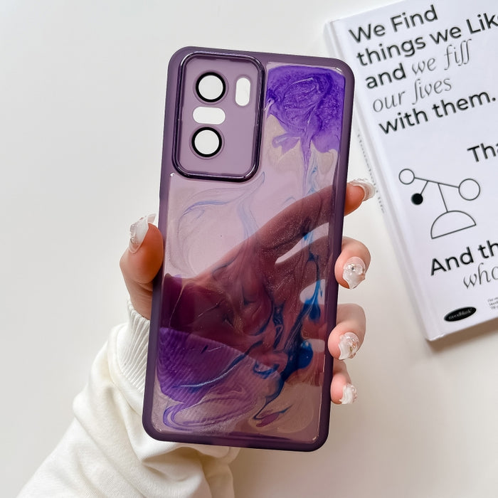 Caja del teléfono de TPU de galvanoplastia de pintura al óleo, For Xiaomi Redmi K60, For Xiaomi Redmi K50, For Xiaomi Redmi K50 Ultra, For Xiaomi Redmi K40, For Xiaomi Redmi K40 Pro, For Xiaomi Redmi K40 Gaming