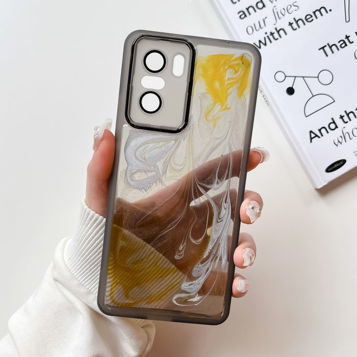 Caja del teléfono de TPU de galvanoplastia de pintura al óleo, For Xiaomi Redmi K60, For Xiaomi Redmi K50, For Xiaomi Redmi K50 Ultra, For Xiaomi Redmi K40, For Xiaomi Redmi K40 Pro, For Xiaomi Redmi K40 Gaming
