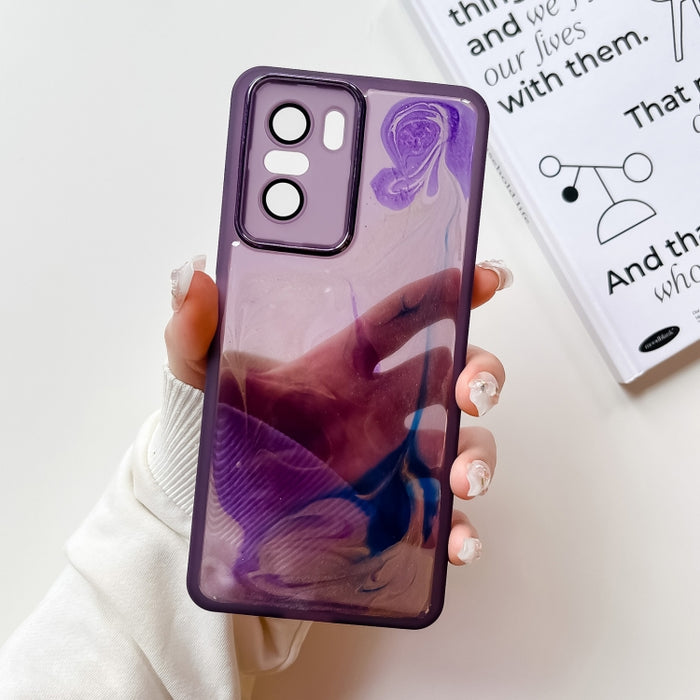 Caja del teléfono de TPU de galvanoplastia de pintura al óleo, For Xiaomi Redmi K60, For Xiaomi Redmi K50, For Xiaomi Redmi K50 Ultra, For Xiaomi Redmi K40, For Xiaomi Redmi K40 Pro, For Xiaomi Redmi K40 Gaming