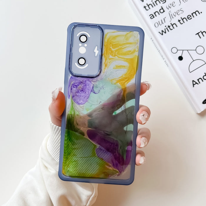 Caja del teléfono de TPU de galvanoplastia de pintura al óleo, For Xiaomi Redmi K60, For Xiaomi Redmi K50, For Xiaomi Redmi K50 Ultra, For Xiaomi Redmi K40, For Xiaomi Redmi K40 Pro, For Xiaomi Redmi K40 Gaming