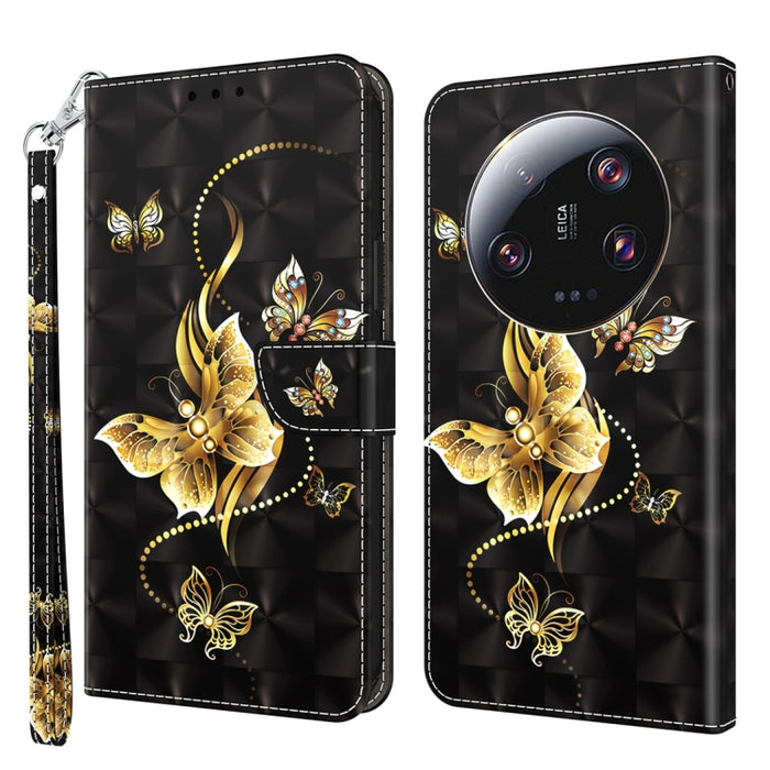 Estuche para teléfono de cuero con patrón pintado en 3D, For Xiaomi Redmi A3, For Xiaomi Redmi Note 13 4G, For Xiaomi Redmi Note 13 5G, For Xiaomi Redmi 13C, For Xiaomi Redmi Note 13 Pro+, For Xiaomi Redmi Note 13 Pro 5G, For Xiaomi 13T Pro            ...