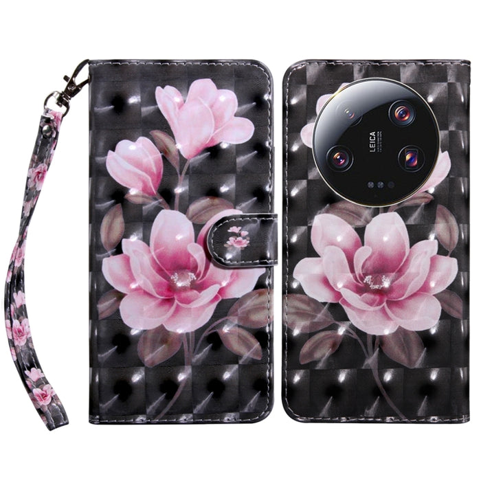 Estuche para teléfono de cuero con patrón pintado en 3D, For Xiaomi Redmi A3, For Xiaomi Redmi Note 13 4G, For Xiaomi Redmi Note 13 5G, For Xiaomi Redmi 13C, For Xiaomi Redmi Note 13 Pro+, For Xiaomi Redmi Note 13 Pro 5G, For Xiaomi 13T Pro            ...