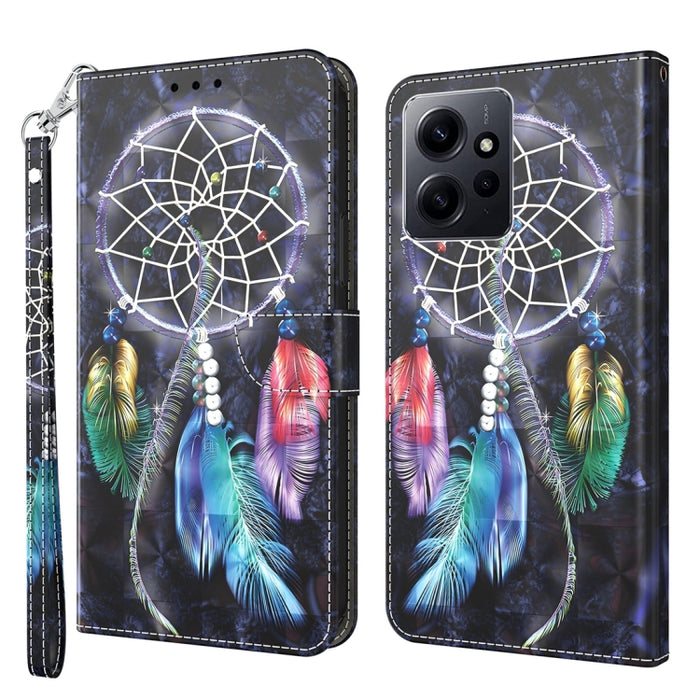 Estuche para teléfono de cuero con patrón pintado en 3D, For Xiaomi Redmi A3, For Xiaomi Redmi Note 13 4G, For Xiaomi Redmi Note 13 5G, For Xiaomi Redmi 13C, For Xiaomi Redmi Note 13 Pro+, For Xiaomi Redmi Note 13 Pro 5G, For Xiaomi 13T Pro            ...