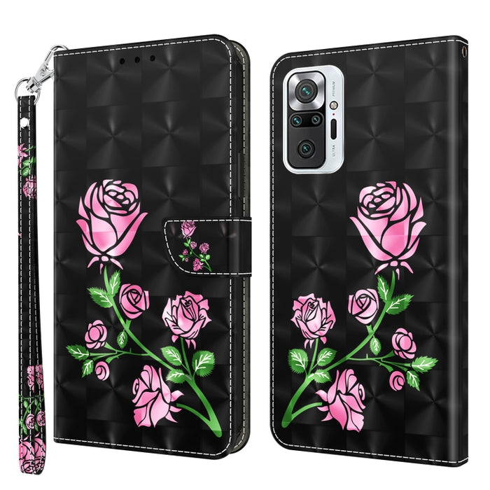 Estuche para teléfono de cuero con patrón pintado en 3D, For Xiaomi 12 Pro, For Xiaomi 12, For Xiaomi Redmi Note 10 Pro