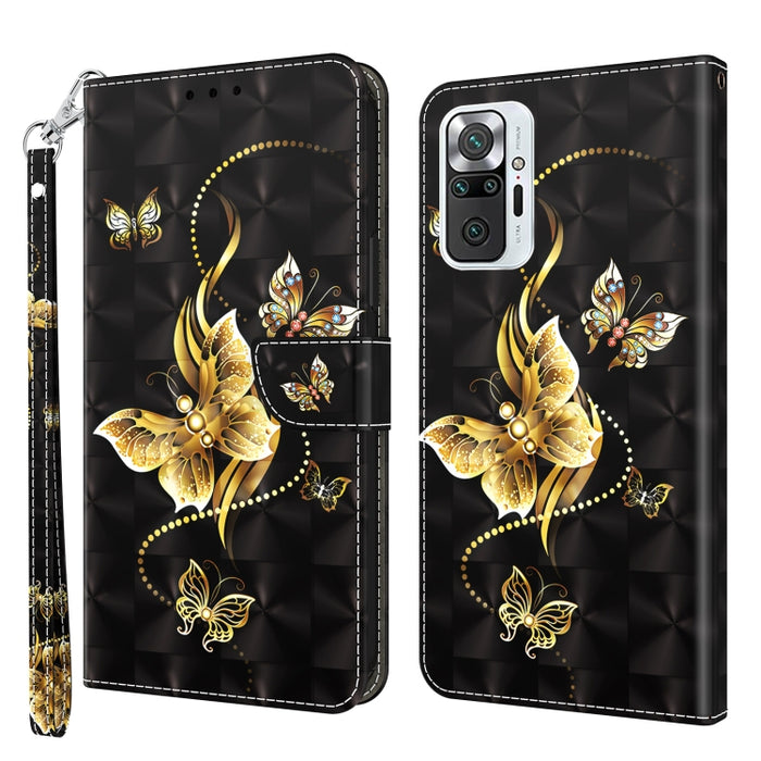 Estuche para teléfono de cuero con patrón pintado en 3D, For Xiaomi 12 Pro, For Xiaomi 12, For Xiaomi Redmi Note 10 Pro