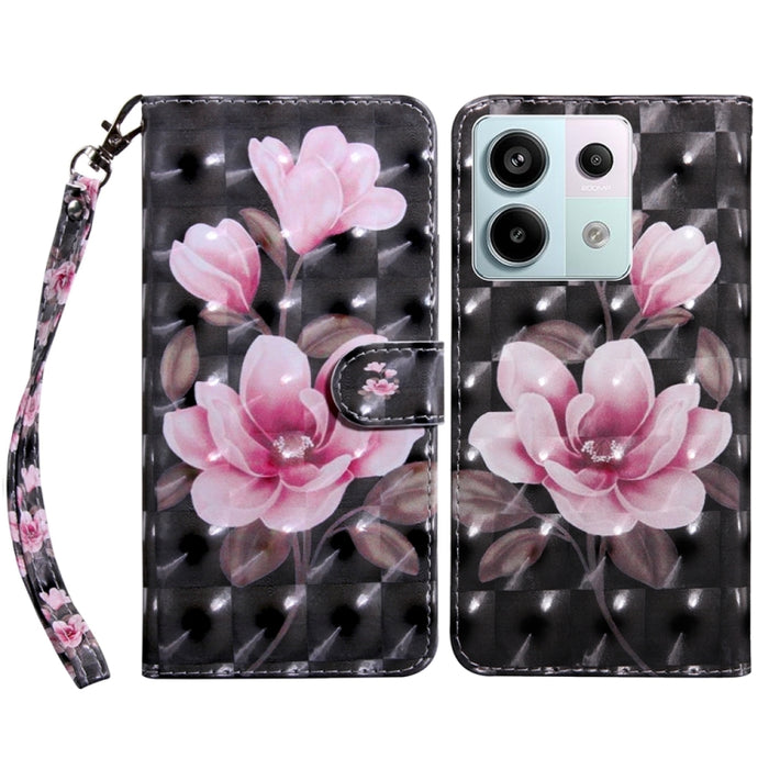 Estuche para teléfono de cuero con patrón pintado en 3D, For Xiaomi Redmi A3, For Xiaomi Redmi Note 13 4G, For Xiaomi Redmi Note 13 5G, For Xiaomi Redmi 13C, For Xiaomi Redmi Note 13 Pro+, For Xiaomi Redmi Note 13 Pro 5G, For Xiaomi 13T Pro            ...