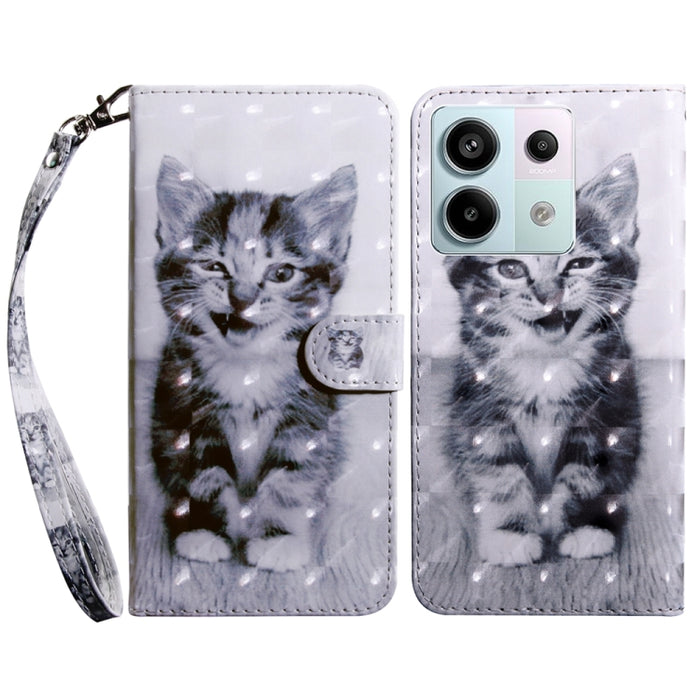 Estuche para teléfono de cuero con patrón pintado en 3D, For Xiaomi Redmi A3, For Xiaomi Redmi Note 13 4G, For Xiaomi Redmi Note 13 5G, For Xiaomi Redmi 13C, For Xiaomi Redmi Note 13 Pro+, For Xiaomi Redmi Note 13 Pro 5G, For Xiaomi 13T Pro            ...
