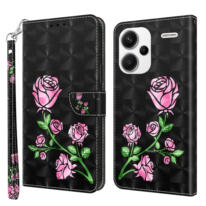 Estuche para teléfono de cuero con patrón pintado en 3D, For Xiaomi Redmi A3, For Xiaomi Redmi Note 13 4G, For Xiaomi Redmi Note 13 5G, For Xiaomi Redmi 13C, For Xiaomi Redmi Note 13 Pro+, For Xiaomi Redmi Note 13 Pro 5G, For Xiaomi 13T Pro            ...