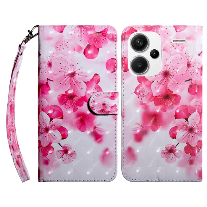 Estuche para teléfono de cuero con patrón pintado en 3D, For Xiaomi Redmi A3, For Xiaomi Redmi Note 13 4G, For Xiaomi Redmi Note 13 5G, For Xiaomi Redmi 13C, For Xiaomi Redmi Note 13 Pro+, For Xiaomi Redmi Note 13 Pro 5G, For Xiaomi 13T Pro            ...