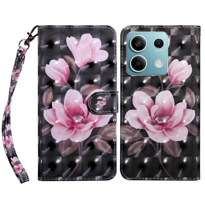 Estuche para teléfono de cuero con patrón pintado en 3D, For Xiaomi Redmi A3, For Xiaomi Redmi Note 13 4G, For Xiaomi Redmi Note 13 5G, For Xiaomi Redmi 13C, For Xiaomi Redmi Note 13 Pro+, For Xiaomi Redmi Note 13 Pro 5G, For Xiaomi 13T Pro            ...