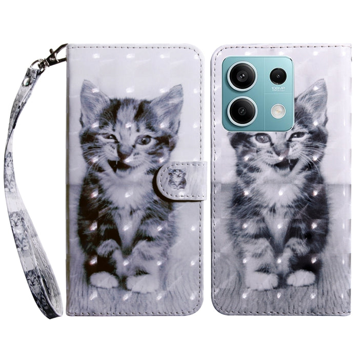 Estuche para teléfono de cuero con patrón pintado en 3D, For Xiaomi Redmi A3, For Xiaomi Redmi Note 13 4G, For Xiaomi Redmi Note 13 5G, For Xiaomi Redmi 13C, For Xiaomi Redmi Note 13 Pro+, For Xiaomi Redmi Note 13 Pro 5G, For Xiaomi 13T Pro            ...