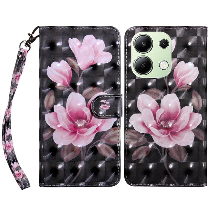 Estuche para teléfono de cuero con patrón pintado en 3D, For Xiaomi Redmi A3, For Xiaomi Redmi Note 13 4G, For Xiaomi Redmi Note 13 5G, For Xiaomi Redmi 13C, For Xiaomi Redmi Note 13 Pro+, For Xiaomi Redmi Note 13 Pro 5G, For Xiaomi 13T Pro            ...