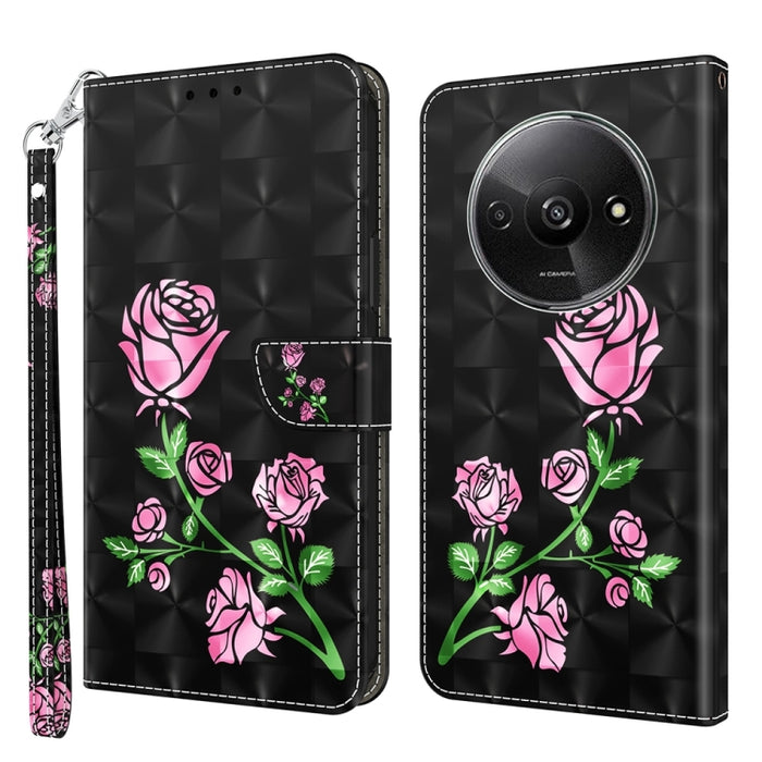 Estuche para teléfono de cuero con patrón pintado en 3D, For Xiaomi Redmi A3, For Xiaomi Redmi Note 13 4G, For Xiaomi Redmi Note 13 5G, For Xiaomi Redmi 13C, For Xiaomi Redmi Note 13 Pro+, For Xiaomi Redmi Note 13 Pro 5G, For Xiaomi 13T Pro            ...
