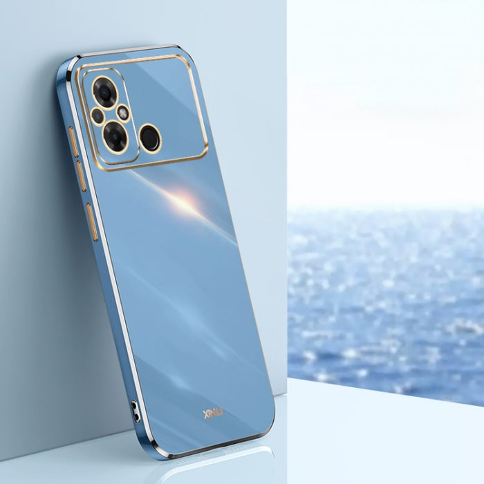 XINLI Straight Edge 6D Electroplate TPU Funda para teléfono, For Xiaomi Redmi Note 12S 4G, For Xiaomi Redmi Note 12 Pro 4G, For Xiaomi Redmi Note 12 Turbo, For Xiaomi Civi 3 5G, For Xiaomi Poco C55 4G, For Xiaomi Redmi Note 12 5G Global