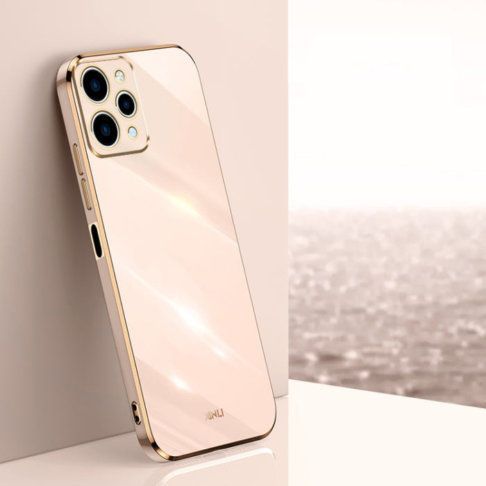 XINLI Straight Edge 6D Electroplate TPU Funda para teléfono, For Xiaomi Redmi Note 12S 4G, For Xiaomi Redmi Note 12 Pro 4G, For Xiaomi Redmi Note 12 Turbo, For Xiaomi Civi 3 5G, For Xiaomi Poco C55 4G, For Xiaomi Redmi Note 12 5G Global