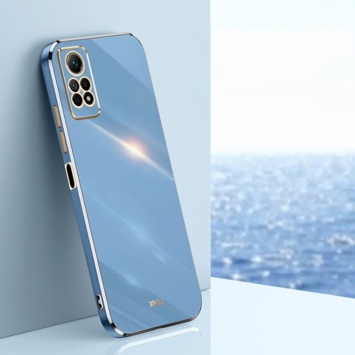 XINLI Straight Edge 6D Electroplate TPU Funda para teléfono, For Xiaomi Redmi Note 12S 4G, For Xiaomi Redmi Note 12 Pro 4G, For Xiaomi Redmi Note 12 Turbo, For Xiaomi Civi 3 5G, For Xiaomi Poco C55 4G, For Xiaomi Redmi Note 12 5G Global