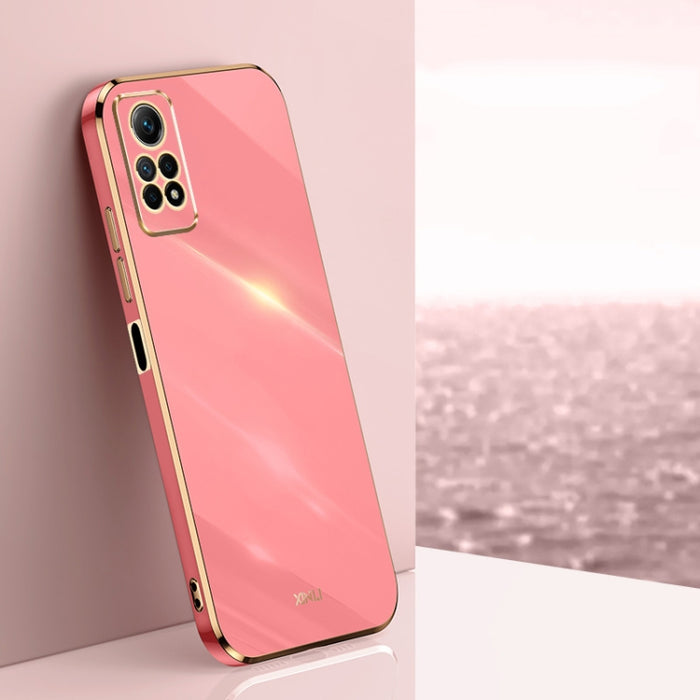 XINLI Straight Edge 6D Electroplate TPU Funda para teléfono, For Xiaomi Redmi Note 12S 4G, For Xiaomi Redmi Note 12 Pro 4G, For Xiaomi Redmi Note 12 Turbo, For Xiaomi Civi 3 5G, For Xiaomi Poco C55 4G, For Xiaomi Redmi Note 12 5G Global