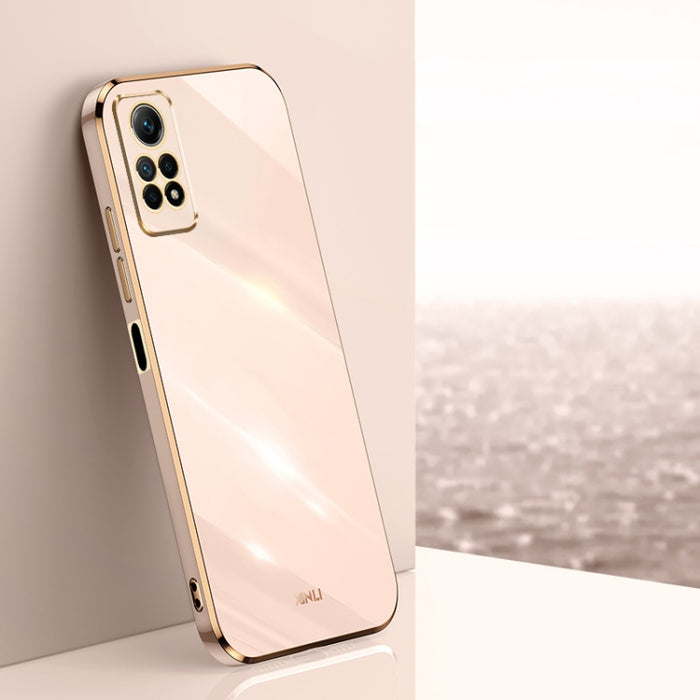 XINLI Straight Edge 6D Electroplate TPU Funda para teléfono, For Xiaomi Redmi Note 12S 4G, For Xiaomi Redmi Note 12 Pro 4G, For Xiaomi Redmi Note 12 Turbo, For Xiaomi Civi 3 5G, For Xiaomi Poco C55 4G, For Xiaomi Redmi Note 12 5G Global