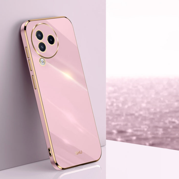 XINLI Straight Edge 6D Electroplate TPU Funda para teléfono, For Xiaomi Redmi Note 12S 4G, For Xiaomi Redmi Note 12 Pro 4G, For Xiaomi Redmi Note 12 Turbo, For Xiaomi Civi 3 5G, For Xiaomi Poco C55 4G, For Xiaomi Redmi Note 12 5G Global