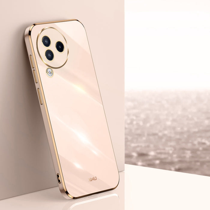 XINLI Straight Edge 6D Electroplate TPU Funda para teléfono, For Xiaomi Redmi Note 12S 4G, For Xiaomi Redmi Note 12 Pro 4G, For Xiaomi Redmi Note 12 Turbo, For Xiaomi Civi 3 5G, For Xiaomi Poco C55 4G, For Xiaomi Redmi Note 12 5G Global