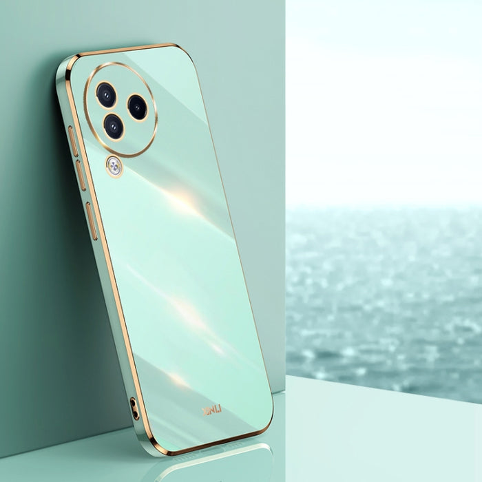 XINLI Straight Edge 6D Electroplate TPU Funda para teléfono, For Xiaomi Redmi Note 12S 4G, For Xiaomi Redmi Note 12 Pro 4G, For Xiaomi Redmi Note 12 Turbo, For Xiaomi Civi 3 5G, For Xiaomi Poco C55 4G, For Xiaomi Redmi Note 12 5G Global