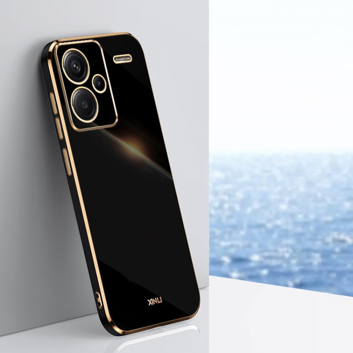 XINLI Straight Edge 6D Electroplate TPU Funda para teléfono, For Xiaomi Redmi Note 13 4G, For Xiaomi Redmi 13C 5G, For Xiaomi Redmi K70E, For Xiaomi 14 Pro, For Xiaomi 14, For Xiaomi Redmi Note 13 5G, For Xiaomi Redmi 13C 4G, For Xiaomi Redmi Note 13 P...