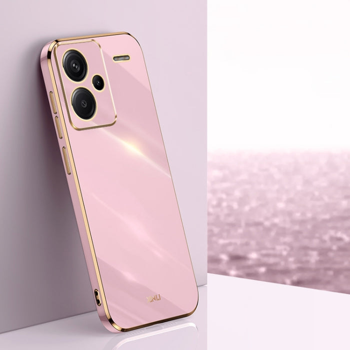 XINLI Straight Edge 6D Electroplate TPU Funda para teléfono, For Xiaomi Redmi Note 13 4G, For Xiaomi Redmi 13C 5G, For Xiaomi Redmi K70E, For Xiaomi 14 Pro, For Xiaomi 14, For Xiaomi Redmi Note 13 5G, For Xiaomi Redmi 13C 4G, For Xiaomi Redmi Note 13 P...